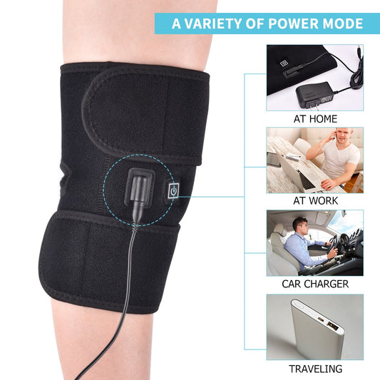 Heating Knee Pads Knee Brace Support Pads Thermal Heat Treatment Wrap